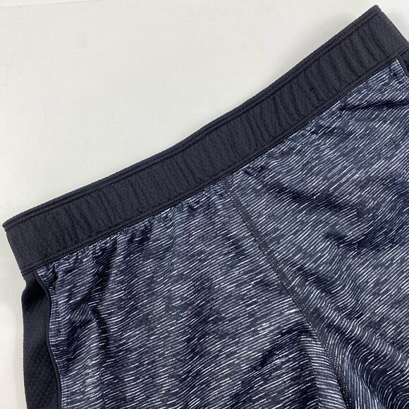 Reebok Training Shorts Cardio Running Heather Black Space Dyed Size Small - Picture 5 of 11